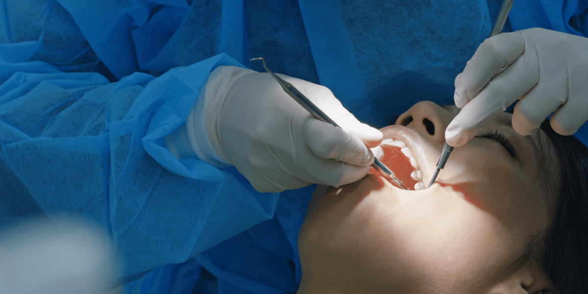 Tooth extraction procedure